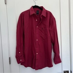 U.S  Polo Assn. Red Button Front Shirt